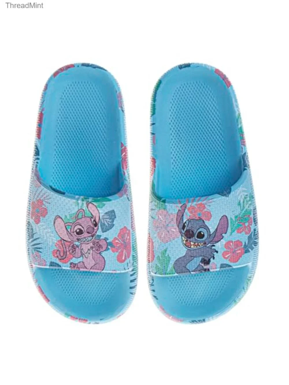 Kids Lilo & Stitch Slide Sandals - Girl Stitch Slip-On Slides